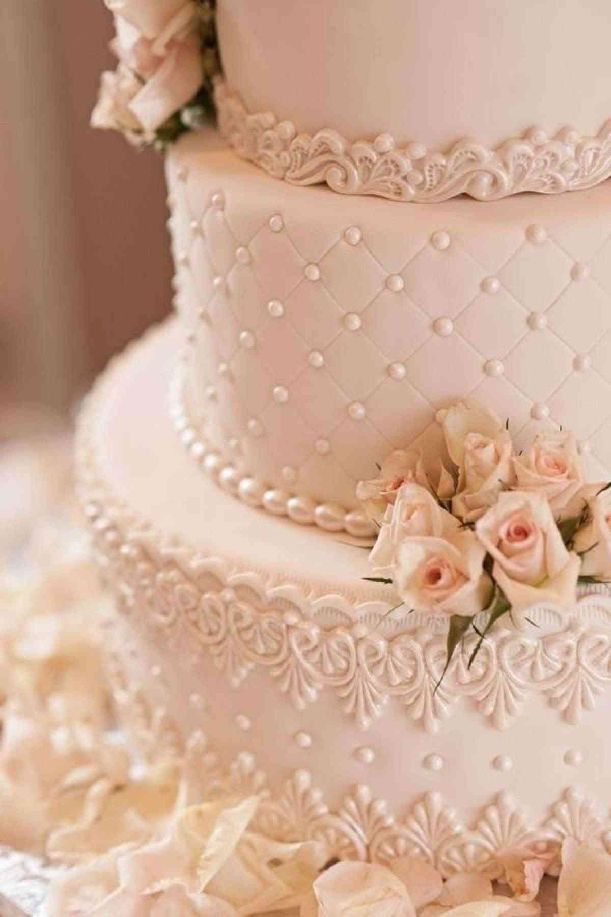 decoración de pasteles de boda