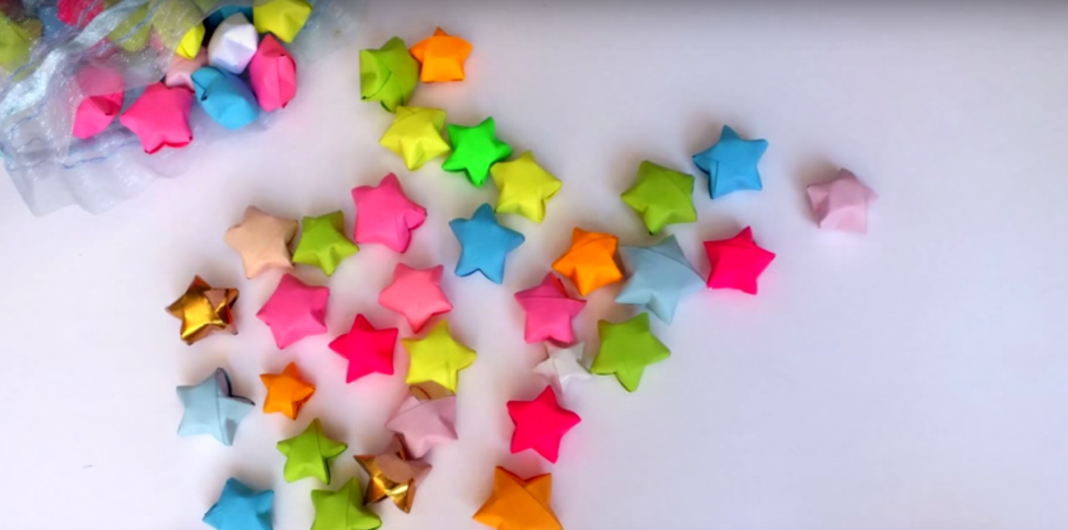 Estrellas de origami y otras figuras para decir adiós al estrés
