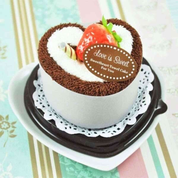 pastel de toalla