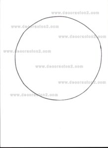 Plantilla luna llena Halloween