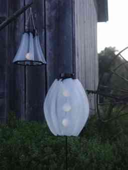 lámparas de jardín