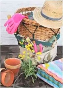 cesta de jardinería
