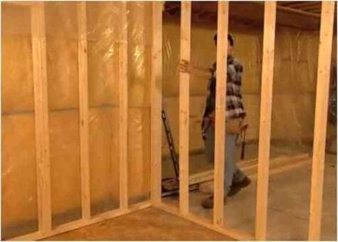 Cómo hacer una pared divisoria 4 pared