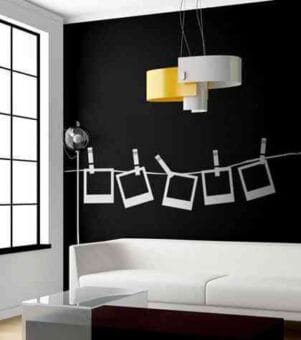 Cómo poner vinilos decorativos 4 salon