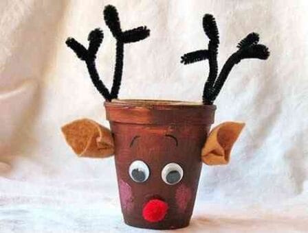 Maceta en forma de Reno 5 maceta