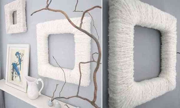 Idea para decorar marcos