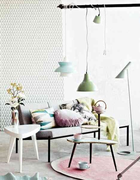 Decorar en colores pasteles