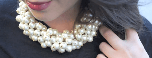 DIY: Collar de perlas original