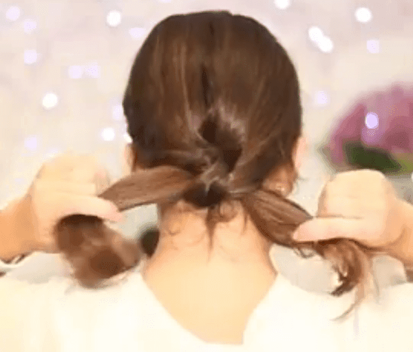 Cómo hacer el lazo de Hello Kitty con el cabello