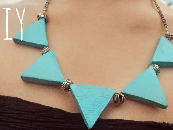 DIY: Collar geométrico para este verano