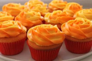 cupcakes de naranja