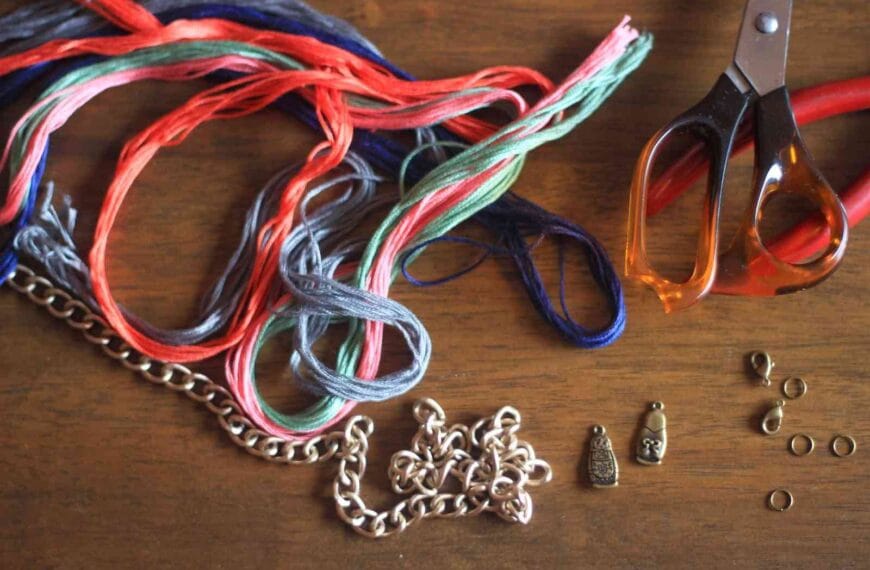 hilos para hacer pulsera