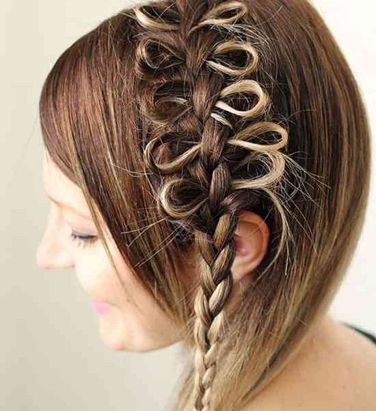 peinado estilo bow
