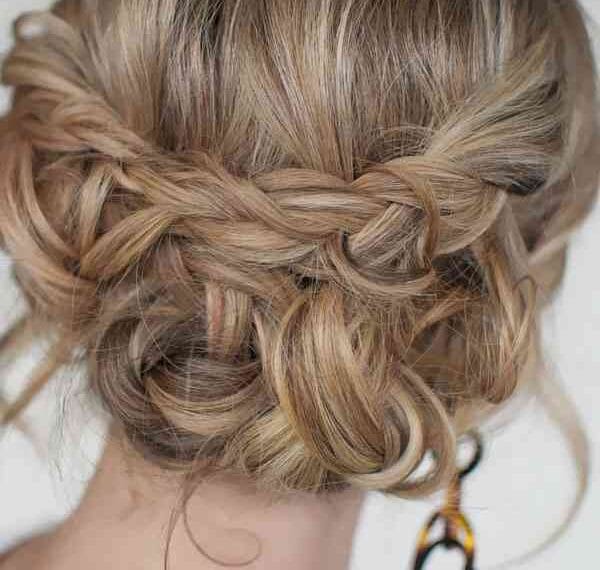 recogido para novia bajo
