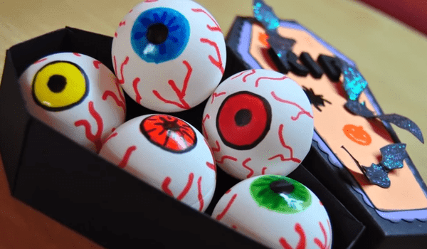 Ojos para decorar en Halloween