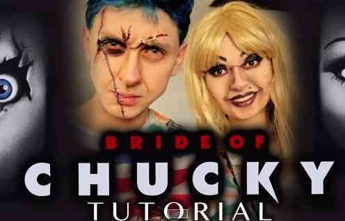 Maquillaje para Halloween para parejas Chucky - Video Decoración