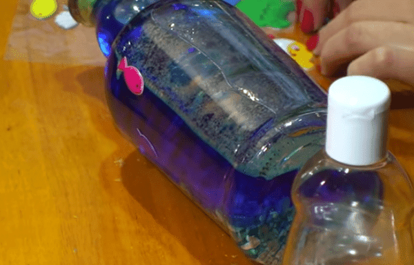 El mar en una botella ¡una decoración muy original!