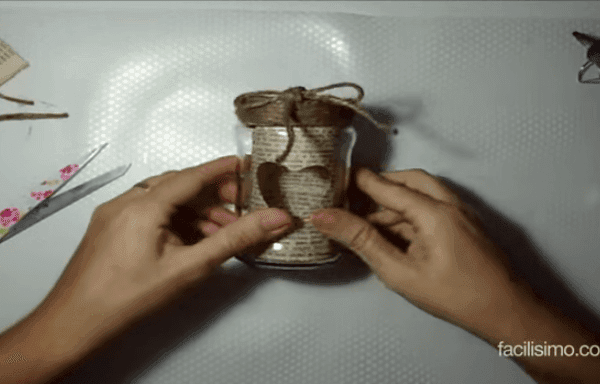 Decorar reciclando tarros