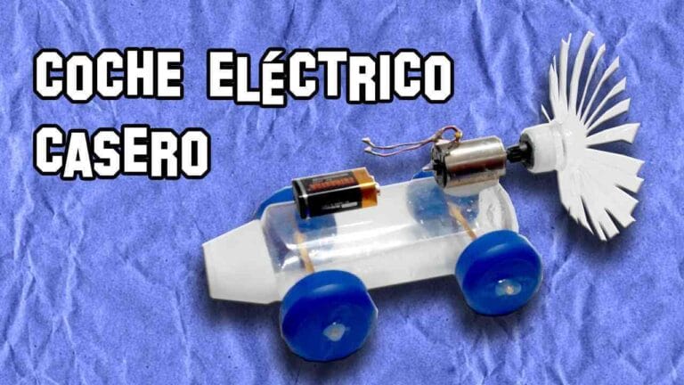 Coche eléctrico casero, fabrica uno para Navidad