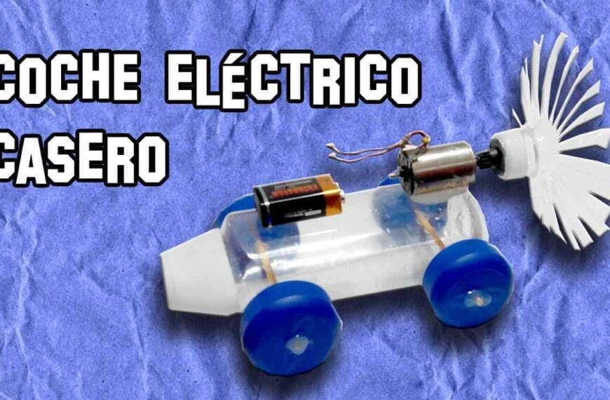Coche eléctrico casero, fabrica uno para Navidad