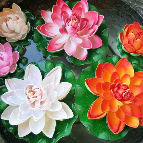 flor de plastico