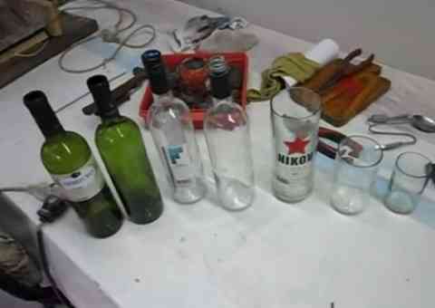 hacer vasos con botellas recicladas