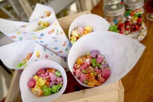 palomitas de colores