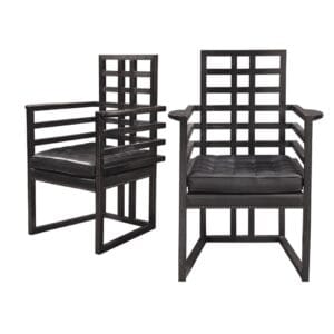 sillas hechas en madera