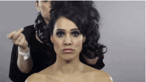 transformacion en mujer irani en los años 70