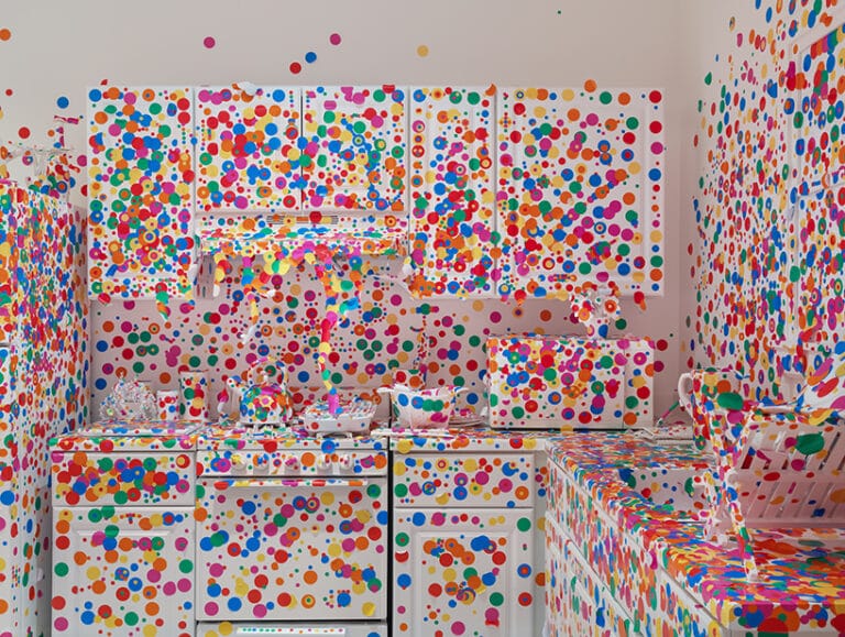 exposición de Yayoi Kusama