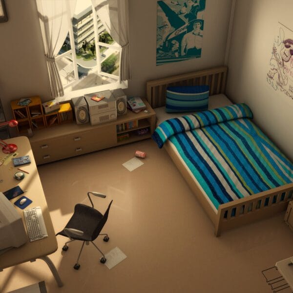 dormitorio juvenil