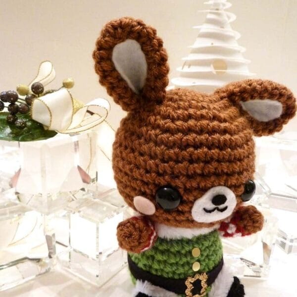 amigurumis hecho en crochet para Navidad