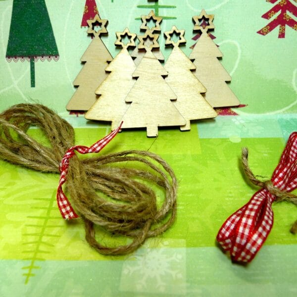 material para decorar árboles de Navidad