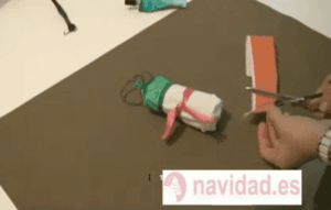 hacer un muñeco de nieve DIY