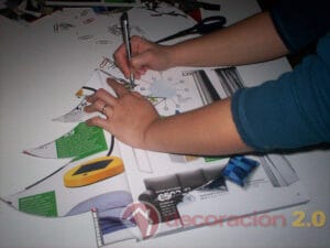 hacer un árbol de Navidad en papel