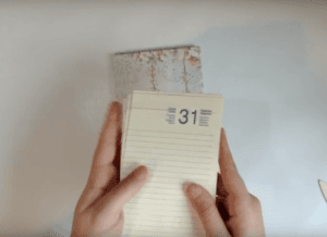 Agenda de estilo scrapbooking