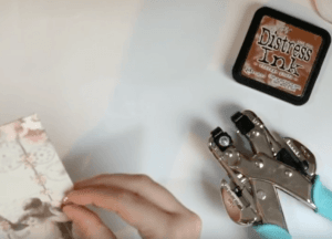 Agenda de estilo scrapbooking