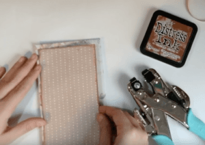 Agenda de estilo scrapbooking