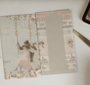 Agenda de estilo scrapbooking