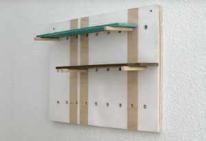 Como hacer una estantería para el recibidor