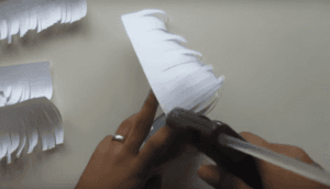 árbol de Navidad de papel