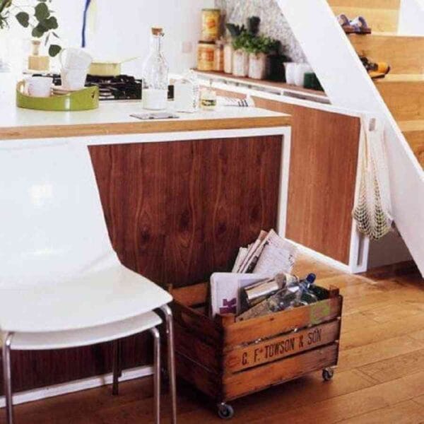 decorar con cajas de madera