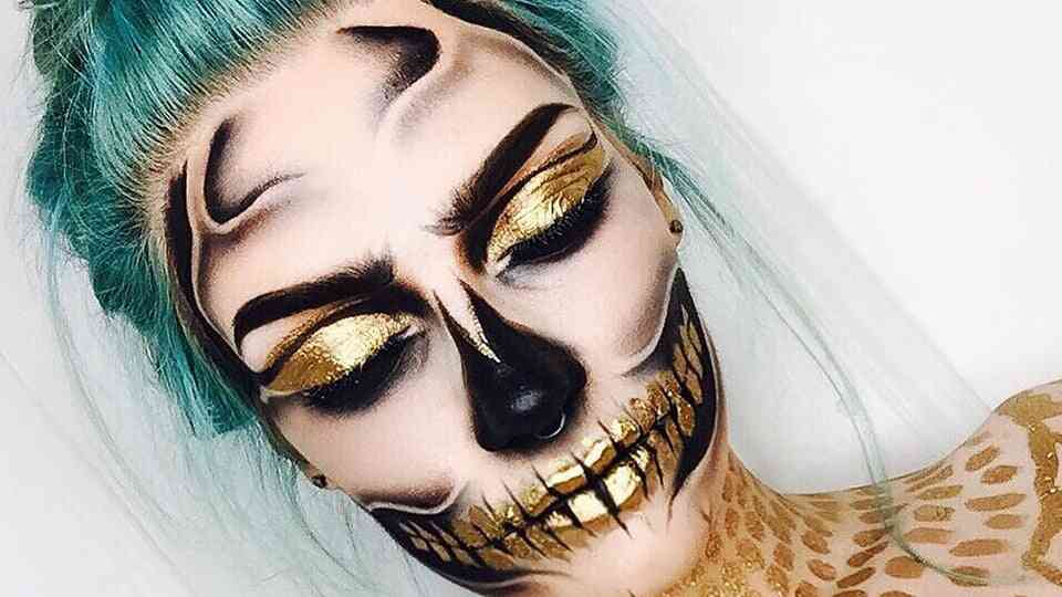 Increíbles maquillajes para Halloween 2018. Ideas terroríficas
