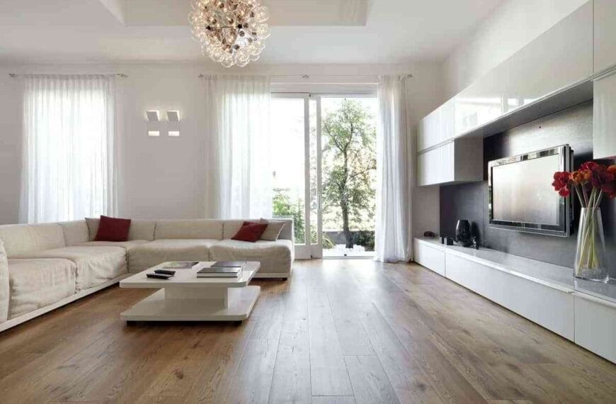 decoración salón moderno