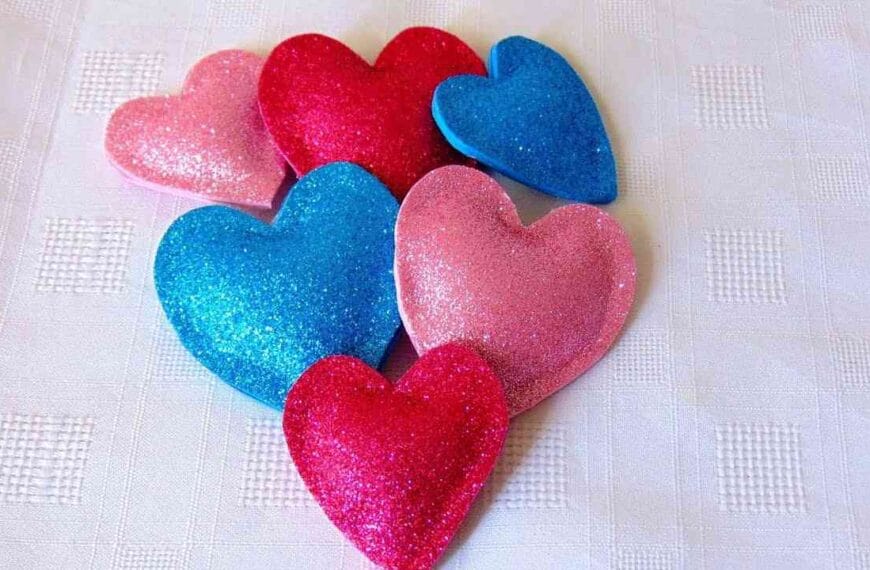 Manualidades decorativas para el Día de San Valentín