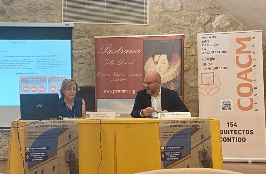El COACM participa activamente en el I Congreso 'Patrimonio: el presente del futuro' de Pastrana