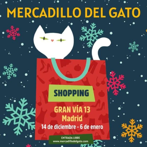 Mercadillo del Gato 2024 desde el 14 de diciembre en Gran Vía 13