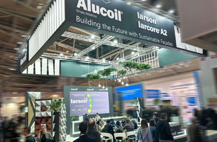 ALUCOIL lanza al mercado su nueva gama evolucionada y sostenible de paneles composite, larson® EVO