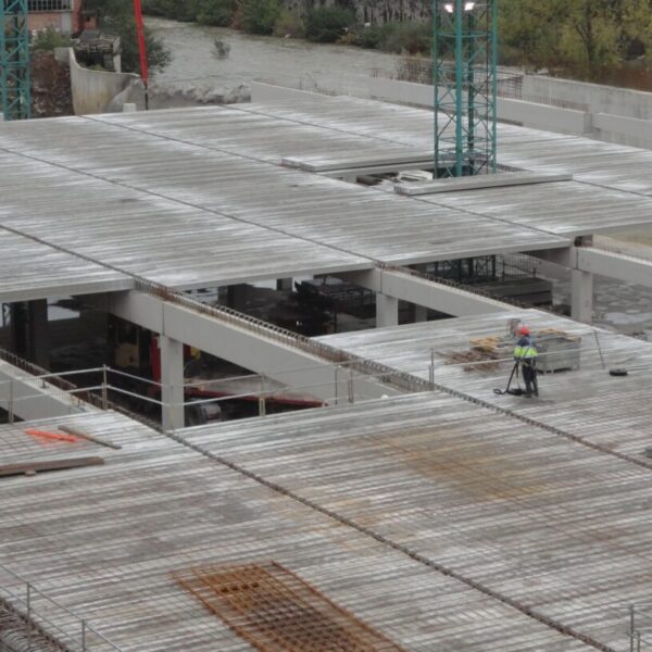 El consumo de prefabricados de hormigón sube un cinco por ciento hasta agosto, según Andece