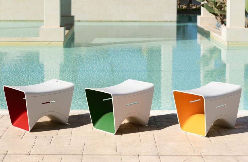 Principessa Stool: el alma ecléctica del nuevo asiento en HIMACS